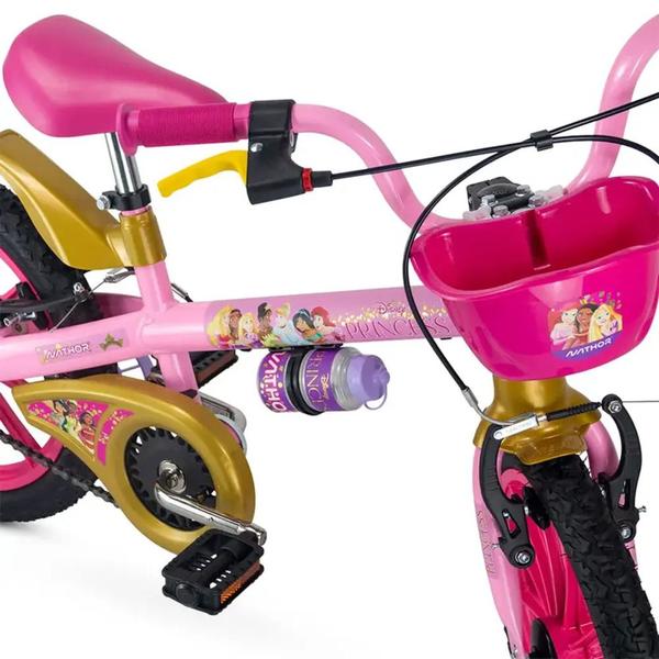 Imagem de Bicicleta ARO 16 Princesas Nathor - 101250160000 Rosa