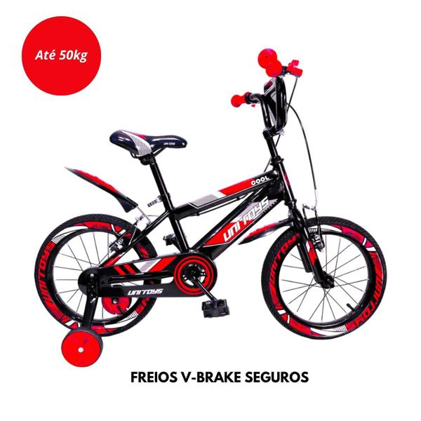 Imagem de Bicicleta Aro 16 Pro Aventura Infantil  Menino Menina Freios