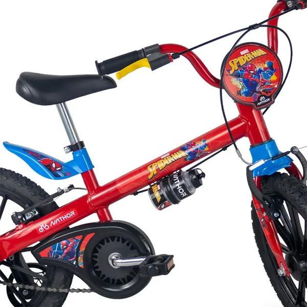 Imagem de Bicicleta ARO 16 Spider MAN Nathor - 101250160003 VERMELHO/AZUL