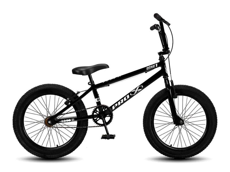 Imagem de Bicicleta Aro 20 BMX Infantil PRO X S1 V-Brake Aros em Aluminio Com Rodinhas Laterais