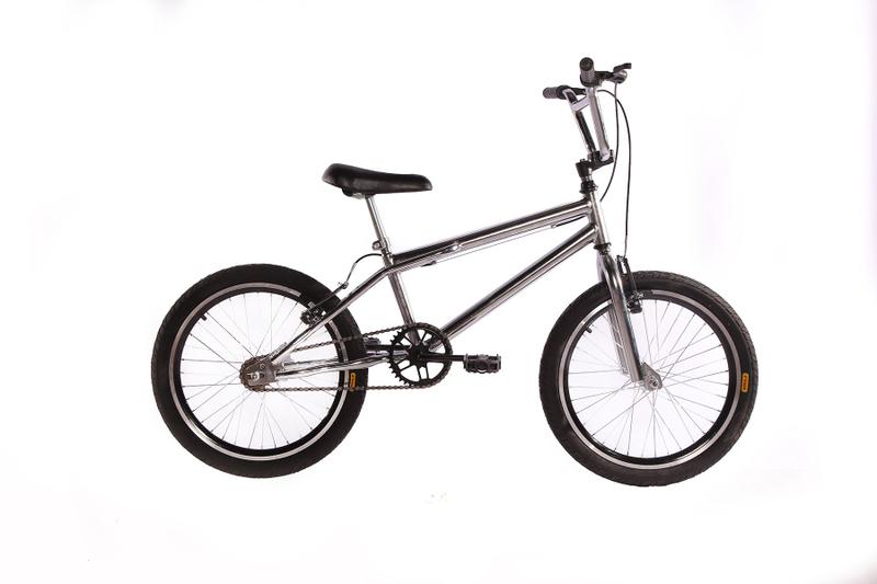 Imagem de Bicicleta Aro 20 Cromada Freios V-brake Infantil Cross