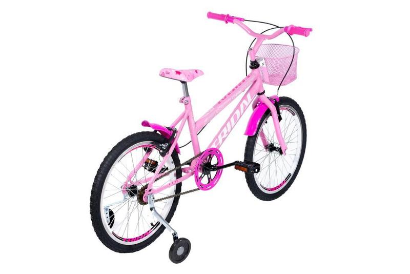 Imagem de Bicicleta Aro 20 Feminina Infantil Roda Lateral Tridal