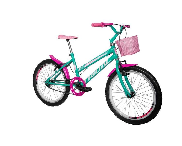 Imagem de Bicicleta Aro 20 Feminina Infantil Tridal