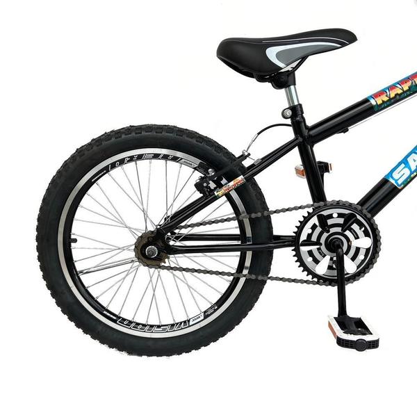 Imagem de Bicicleta Aro 20 Infantil Masculina Suspensão BMX Samy RBX Equipada