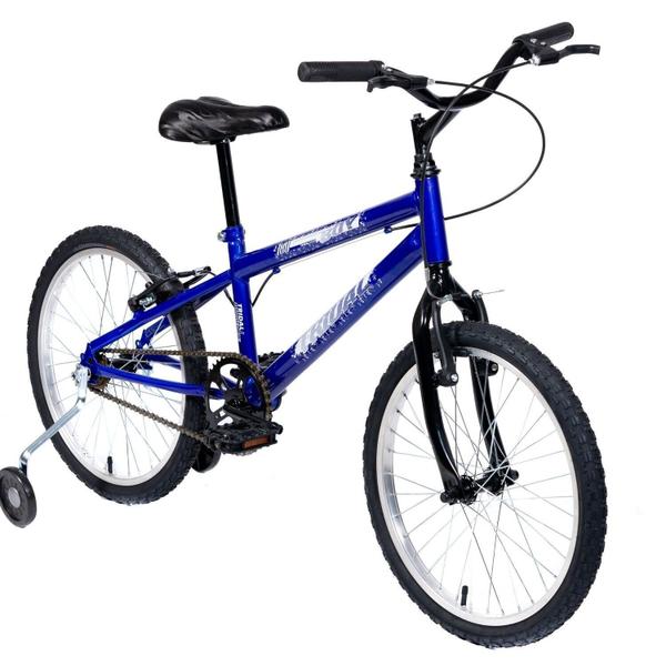 Imagem de Bicicleta Aro 20 Infantil Mtb Boy com Roda Lateral Azul