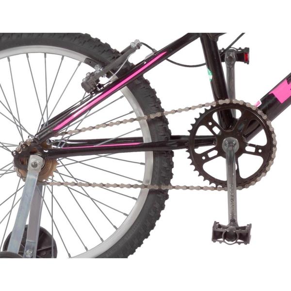 Imagem de Bicicleta Aro 20 Kls Free Freio V-Brake Mtb Com Roda Lateral Feminina