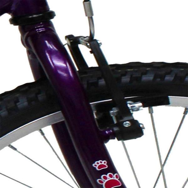 Imagem de Bicicleta Aro 20 Mono Meninas Violeta Com Rodinhas