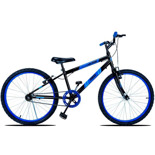 Imagem de Bicicleta Aro 24 Forss Spike Sem Marchas - Preto