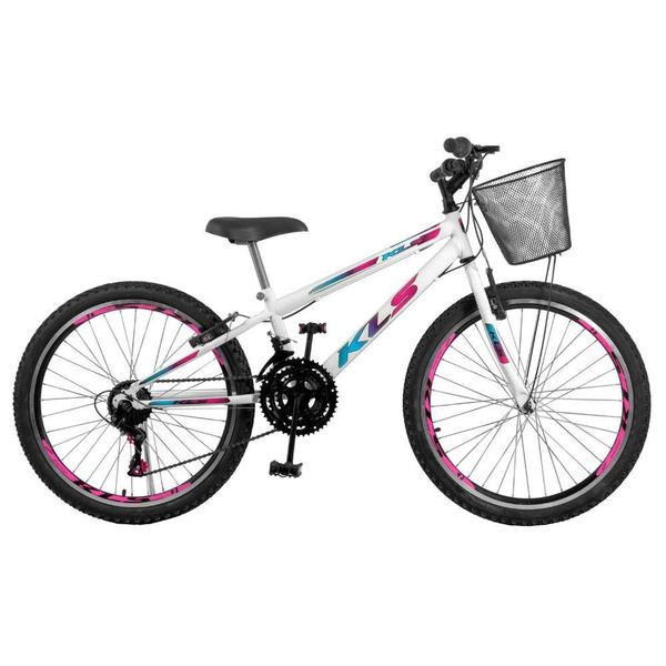 Imagem de Bicicleta Aro 24 Kls Sport Gold Freio V-B Mtb 21V Feminina