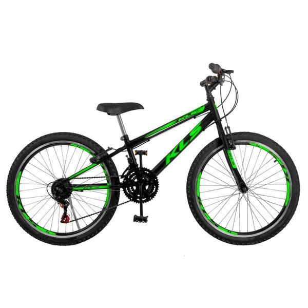 Imagem de Bicicleta Aro 24 Kls Sport Gold Freio V-Brake Mtb 21 Marchas