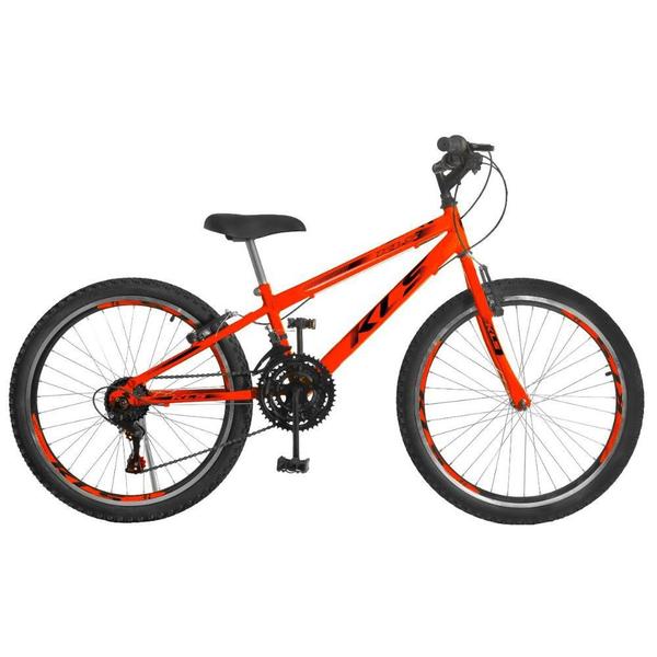 Imagem de Bicicleta Aro 24 Kls Sport Gold Freio V-Brake Mtb 21 Marchas