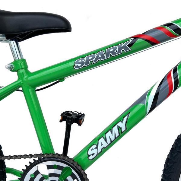 Imagem de Bicicleta Aro 24 Masculina Juvenil/Infantil Rebaixada Rodas Alumínio Aero Reforçada