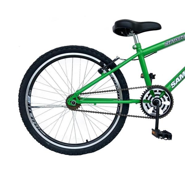 Imagem de Bicicleta Aro 24 Masculina Juvenil/Infantil Rebaixada Rodas Alumínio Aero Reforçada