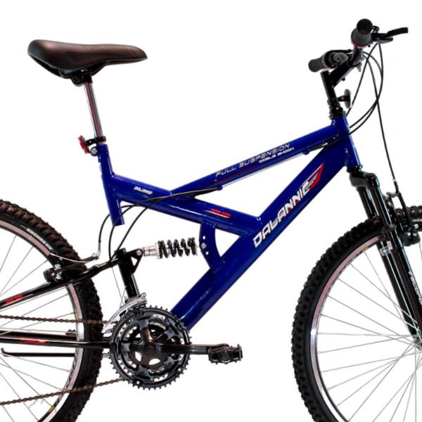 Imagem de Bicicleta Aro 26 18V Full Suspention Max 260 Azul