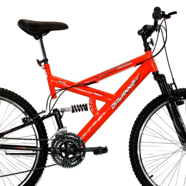 Imagem de Bicicleta Aro 26 18V Full Suspention Max 260 Laranja