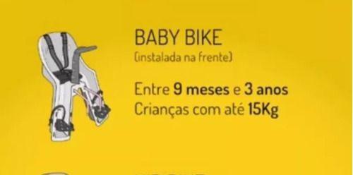 Imagem de Bicicleta aro 26 com cadeirinha infantil 6v com vime Verde