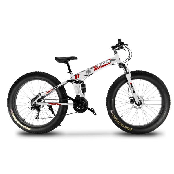 Imagem de  Bicicleta Aro 26" Dobrável Com Dupla Suspensão Fat Sport Z-Rader