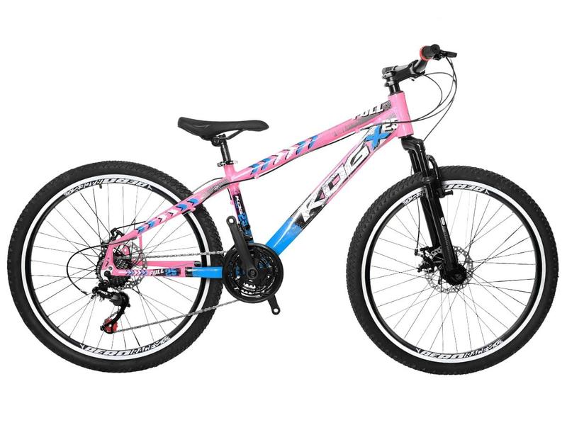 Imagem de Bicicleta Aro 26 Flay KOG Freeride Full X25 Viking 18v Freio a Disco