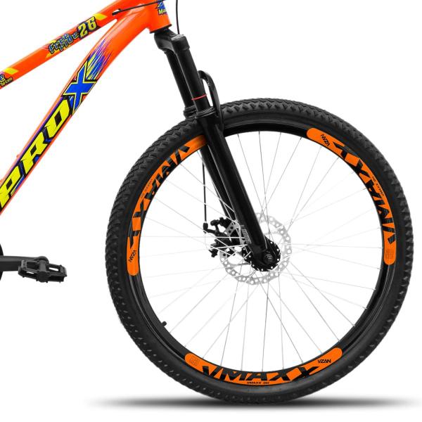 Imagem de Bicicleta aro 26 Freeride Infantil PRO X 21 Velocidades Freio a Disco Vzan Vmaxx