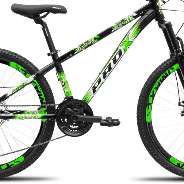 Imagem de Bicicleta aro 26 Freeride Infantil PRO X 21 Velocidades Freio a Disco Vzan Vmaxx