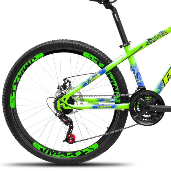 Imagem de Bicicleta aro 26 Freeride Infantil PRO X 21 Velocidades Freio a Disco Vzan Vmaxx