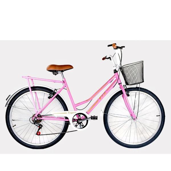 Imagem de Bicicleta Aro 26 Kls Retro Sport Freio V-Brake 6 Marchas