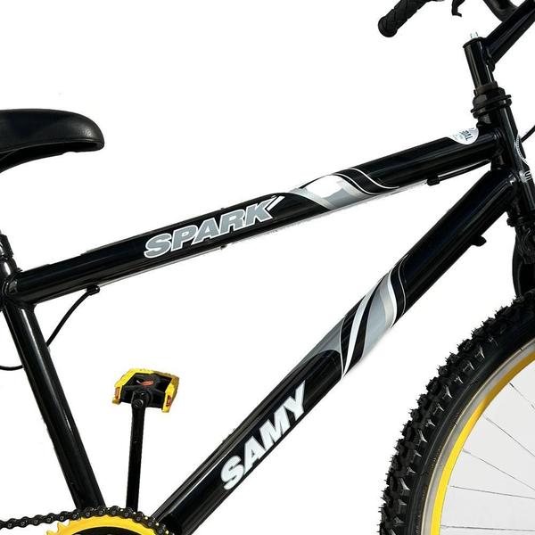 Imagem de Bicicleta Aro 26 Masculina Rebaixada Rodas Alumínio Aero Reforçado Freios V Brake