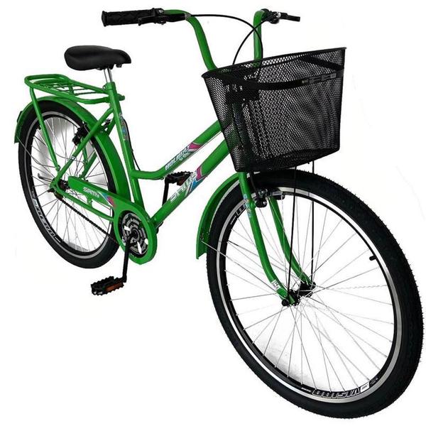 Imagem de Bicicleta Aro 26 Retro Urbana Tropical Freios V Brake Rodas Alumínio Aero Reforçado