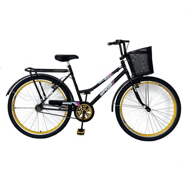 Bicicleta Aro 26 Retro Urbana Tropical Freios V Brake Rodas