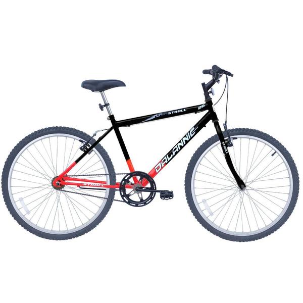 Imagem de Bicicleta Aro 26 Stroll cor Preto com Laranja