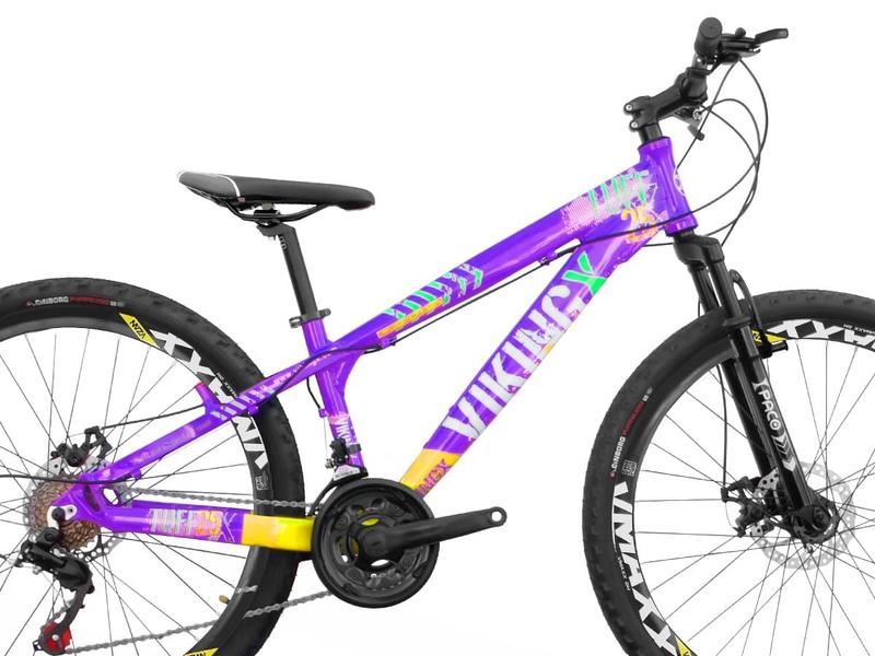 Imagem de Bicicleta Aro 26 Viking Tuff X25 24v Freios Hidráulicos