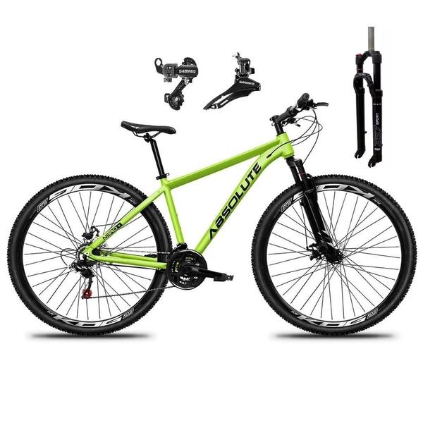 Imagem de Bicicleta Aro 29 Absolute Nero 5 Câmbios Shimano 24v Garfo com Trava no Ombro