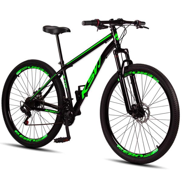 Bicicleta Aro 29 Aço Carbono KSVJ Freios Disco Suspensão 21 marchas - Ksvj Bikes Bicicleta Aro 29 Aço Carbono KSVJ Freios Disco Suspensão 21 marchas - Ksvj Bikes