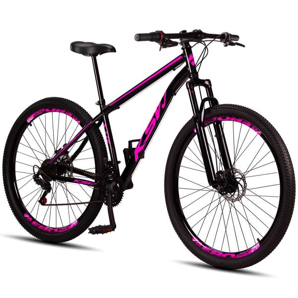 Bicicleta Aro 29 Aço Carbono Ksvj Freios Disco Suspensão 21v - Ksvj Bikes Bicicleta Aro 29 Aço Carbono Ksvj Freios Disco Suspensão 21v - Ksvj Bikes