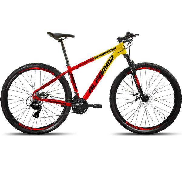 Imagem de Bicicleta Aro 29 Alfameq Half Freio A Disco Bike 24 Marchas