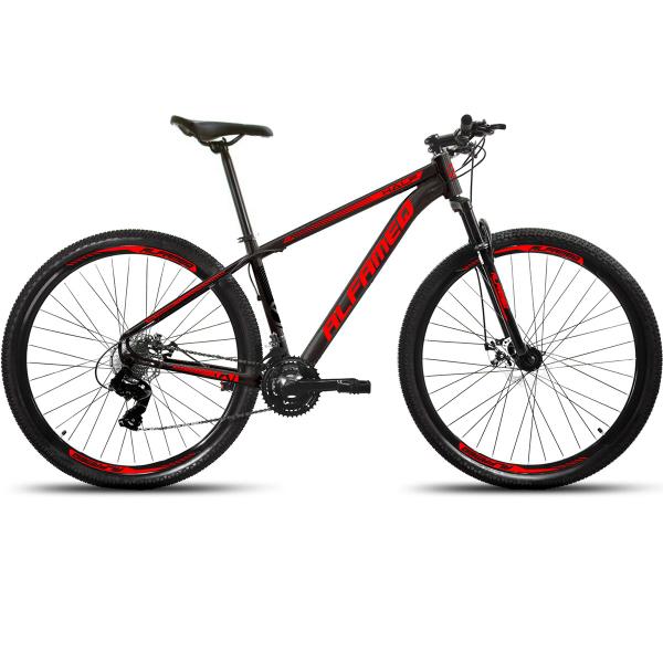 Imagem de Bicicleta Aro 29 Alfameq Half Freio A Disco Bike 24 Marchas