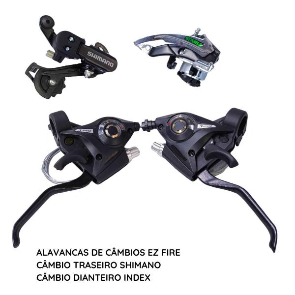 Bicicleta Aro 29 Alumínio Tkz Yatagarasu 21v Câmbio Shimano