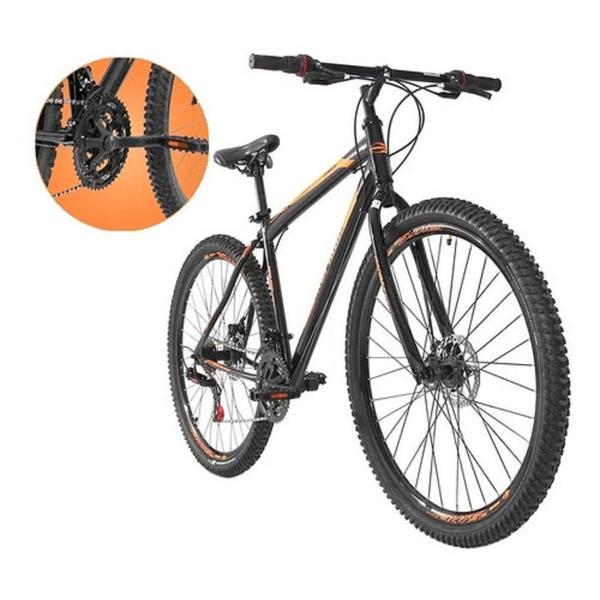 Imagem de Bicicleta Aro 29 Disk Brake Grafite/Laranja - Free Action