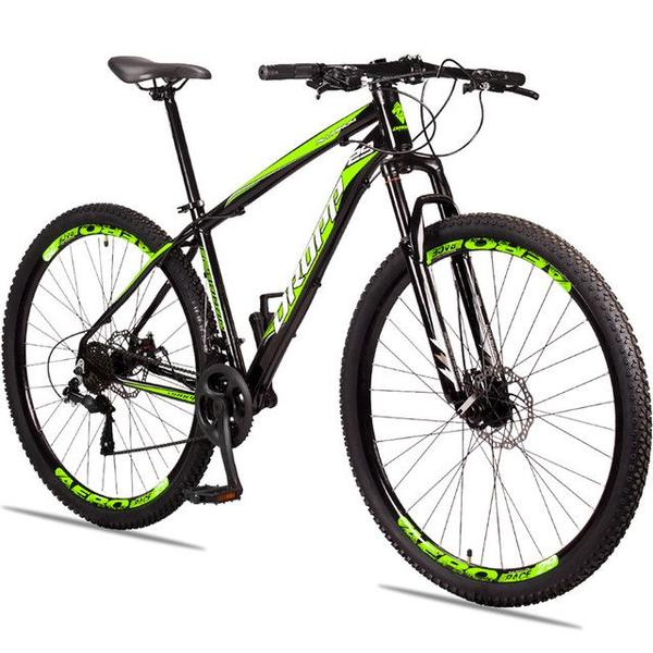 Bicicleta aro 29 Dropp Alumínio 21 Vel Marchas Freios a Disco Aluminum
