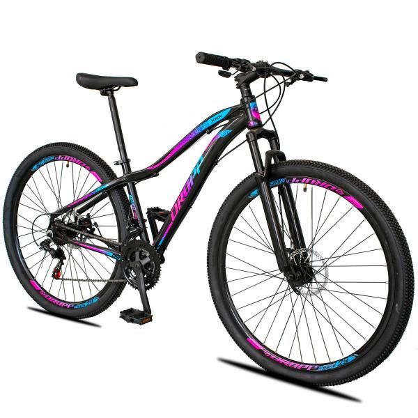 Bicicleta aro 29 Dropp Alumínio 21 Vel Marchas Freios a Disco Aluminum Bicicleta aro 29 Dropp Alumínio 21 Vel Marchas Freios a Disco Aluminum