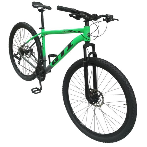 Bicicleta Aro 29 Gti Roma Mtb 24 Velocidades Alumínio Disco Mecânico Indexado Urbano - KSW Imagem de Bicicleta Aro 29 Gti Roma Mtb 24 Velocidades Alumínio Disco Mecânico Indexado Urbano