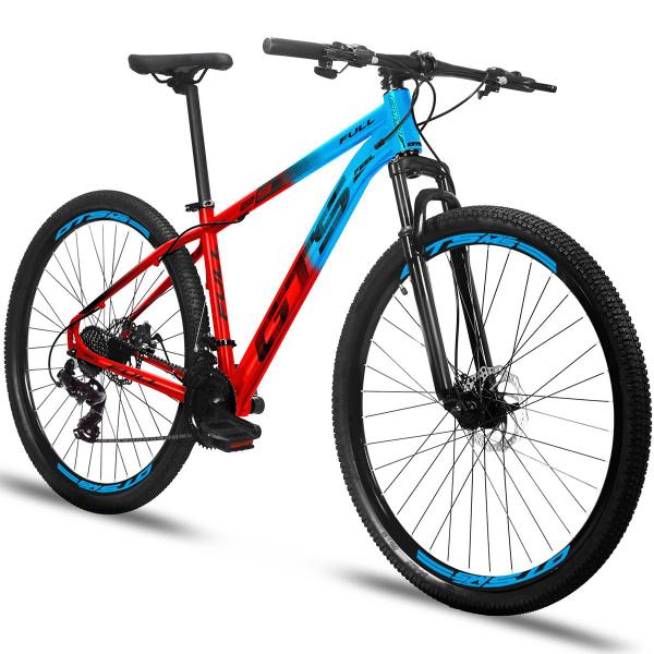 Imagem de Bicicleta Aro 29 GTS Full 21 Marchas Câmbios Shimano