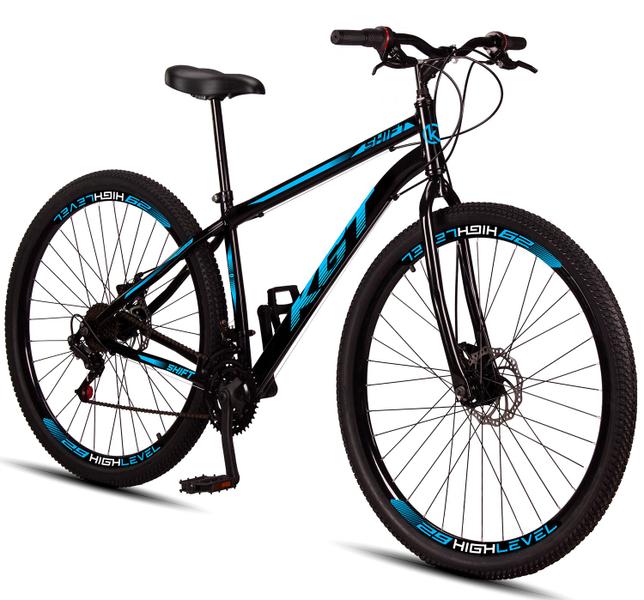 Bicicleta Aro 29 KGT Shift Aço Carbono Freios A Disco 21 Marchas Bicicleta Aro 29 KGT Shift Aço Carbono Freios A Disco 21 Marchas