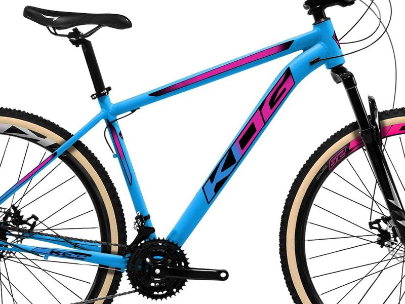 Imagem de Bicicleta Aro 29 KOG 24V Unissex Freio Disco Pneu Bege