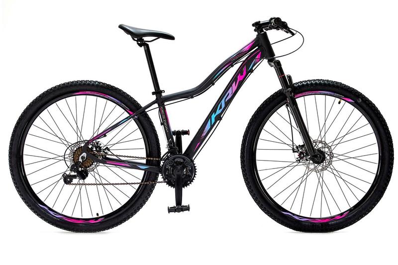 Imagem de Bicicleta Aro 29 Krw Alumínio 21 Velocidades Marchas Freio a Disco Suspensão dianteira Mountain Bike S3