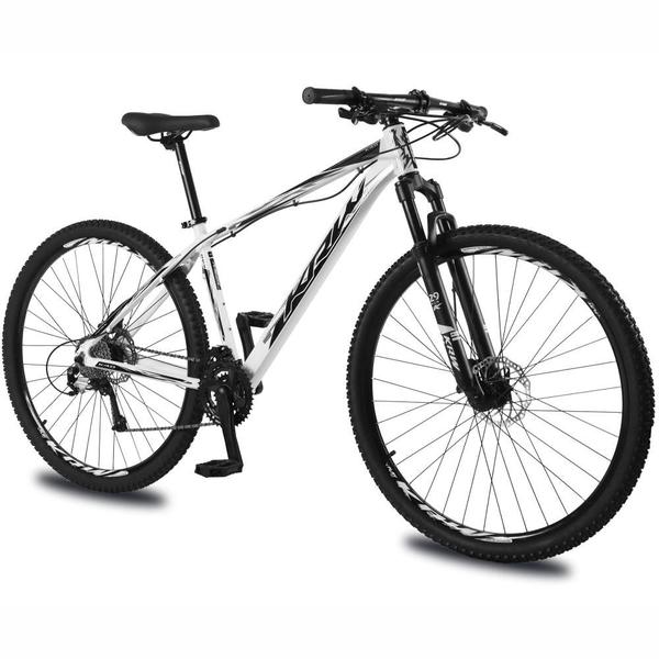 Imagem de Bicicleta aro 29 KRW Alumínio 27 Vel Shimano Altus Freio Hidráulico Suspensão C/ Trava de ombro KR13