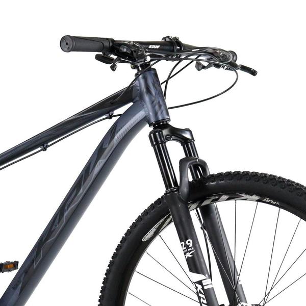 Imagem de Bicicleta aro 29 KRW Alumínio 27 Velocidades Freio a Disco Suspensão dianteira Mountain Bike KR5