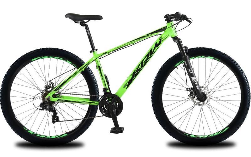 Bicicleta aro 29 KRW Alumínio 27 Velocidades Freio a Disco Suspensão dianteira Mountain Bike KR5 Imagem de Bicicleta aro 29 KRW Alumínio 27 Velocidades Freio a Disco Suspensão dianteira Mountain Bike KR5