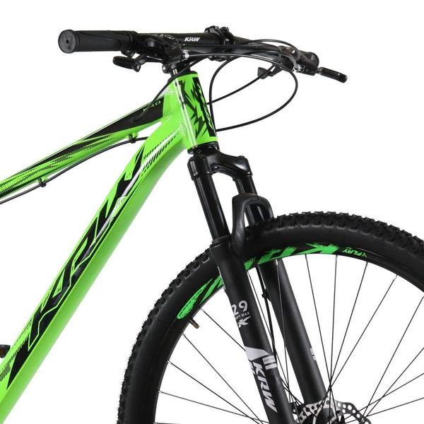 Bicicleta aro 29 KRW Alumínio 27 Velocidades Freio a Disco Suspensão dianteira Mountain Bike KR5 Imagem de Bicicleta aro 29 KRW Alumínio 27 Velocidades Freio a Disco Suspensão dianteira Mountain Bike KR5