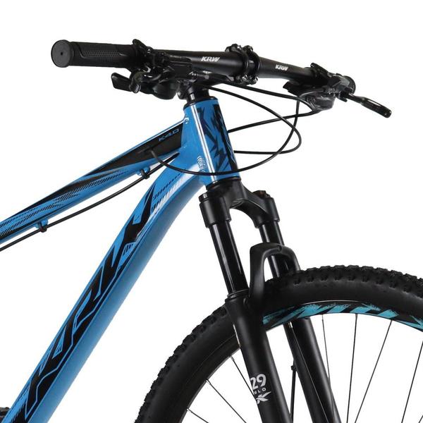 Imagem de Bicicleta aro 29 KRW Alumínio 27 Velocidades Freio Hidráulico Suspensão dianteira Mountain Bike KR4